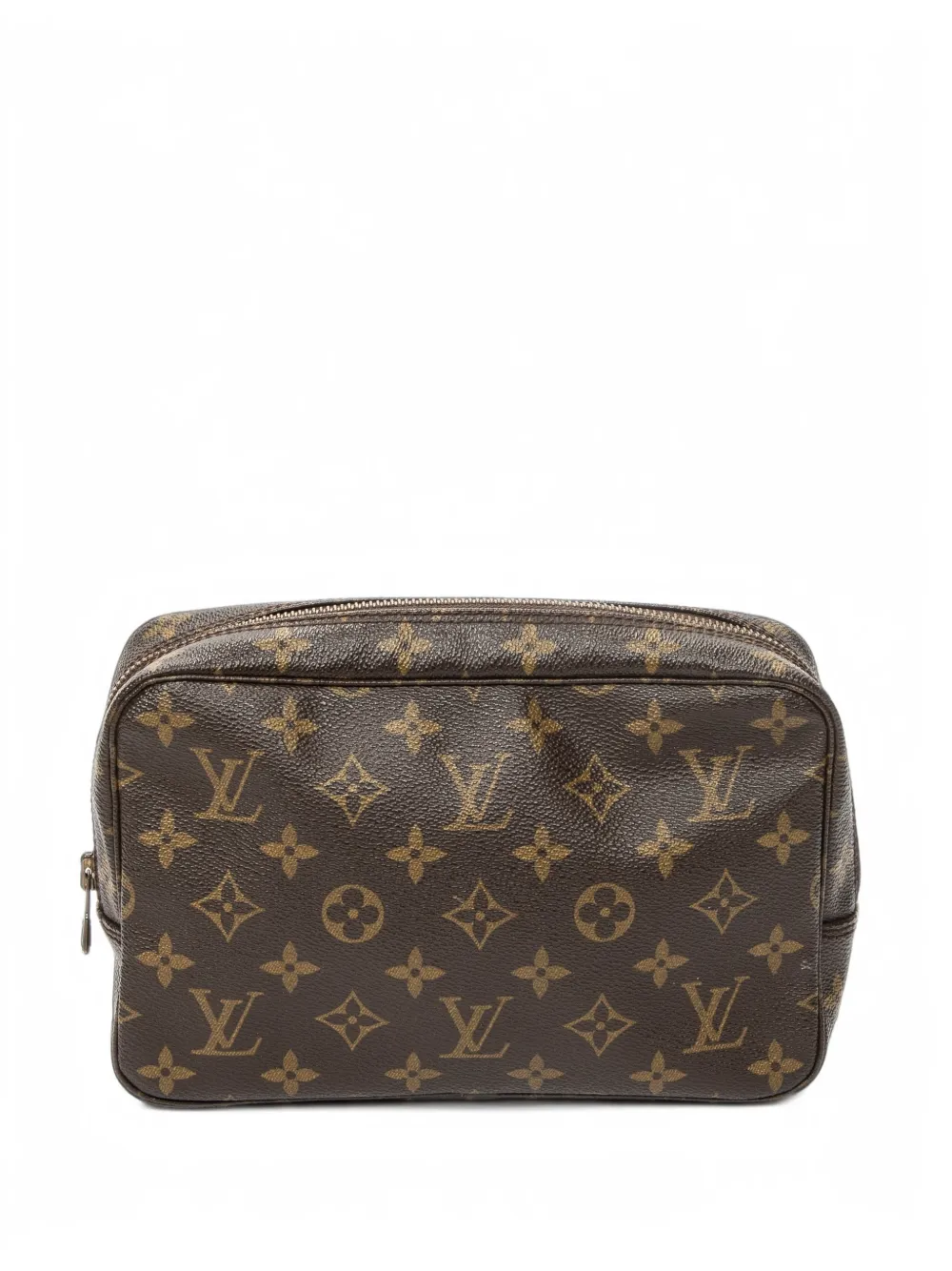 Louis Vuitton Pre-Owned Monogram Toiletry zip-fastening make up bag - Brown