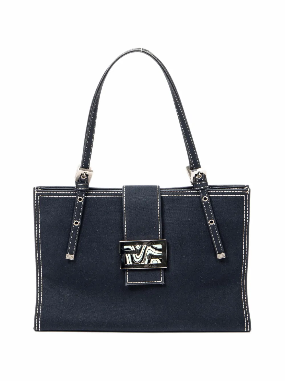 Fendi Pre-Owned FF Marble tote bag - Blau