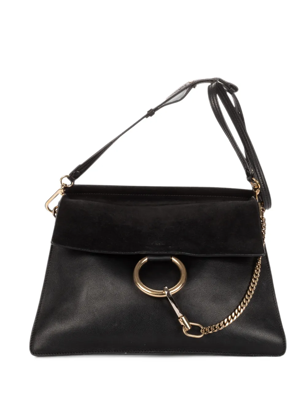 Chloé Pre-Owned medium Faye shoulder bag - Schwarz