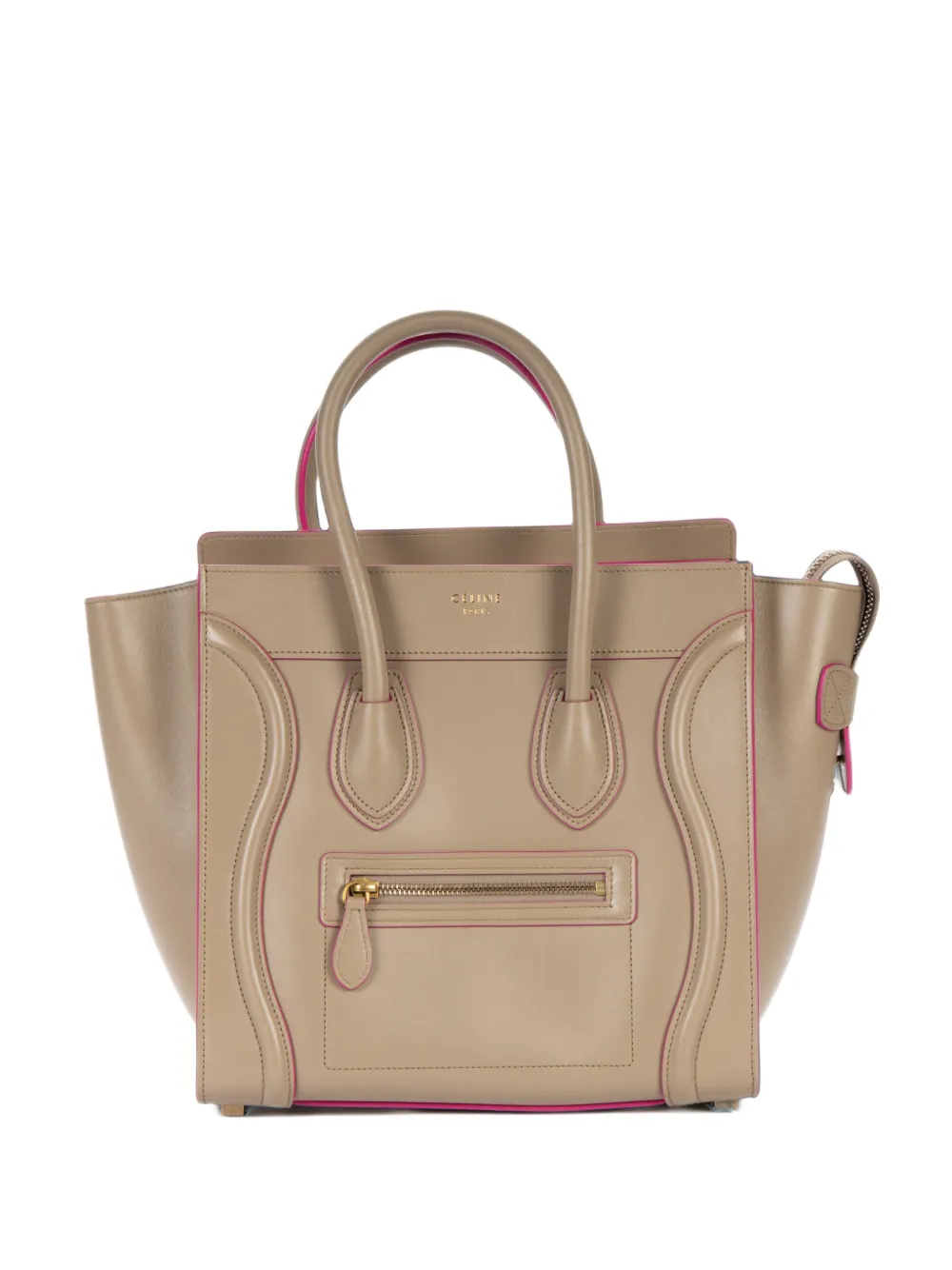 Celine Pre-Owned Micro Luggage shoulder bag - Toni neutri