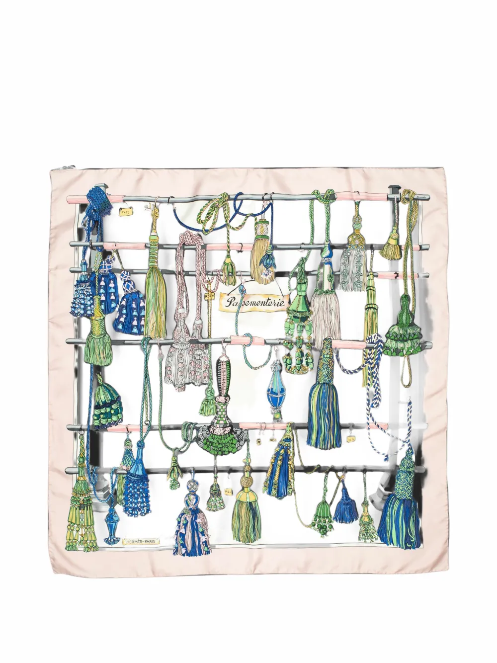 Hermès Pre-Owned Passementerie scarf - Weiß