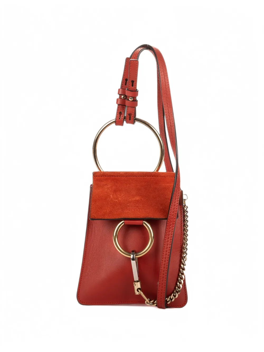 Chloé Pre-Owned Faye Bracelet backpack - Rot