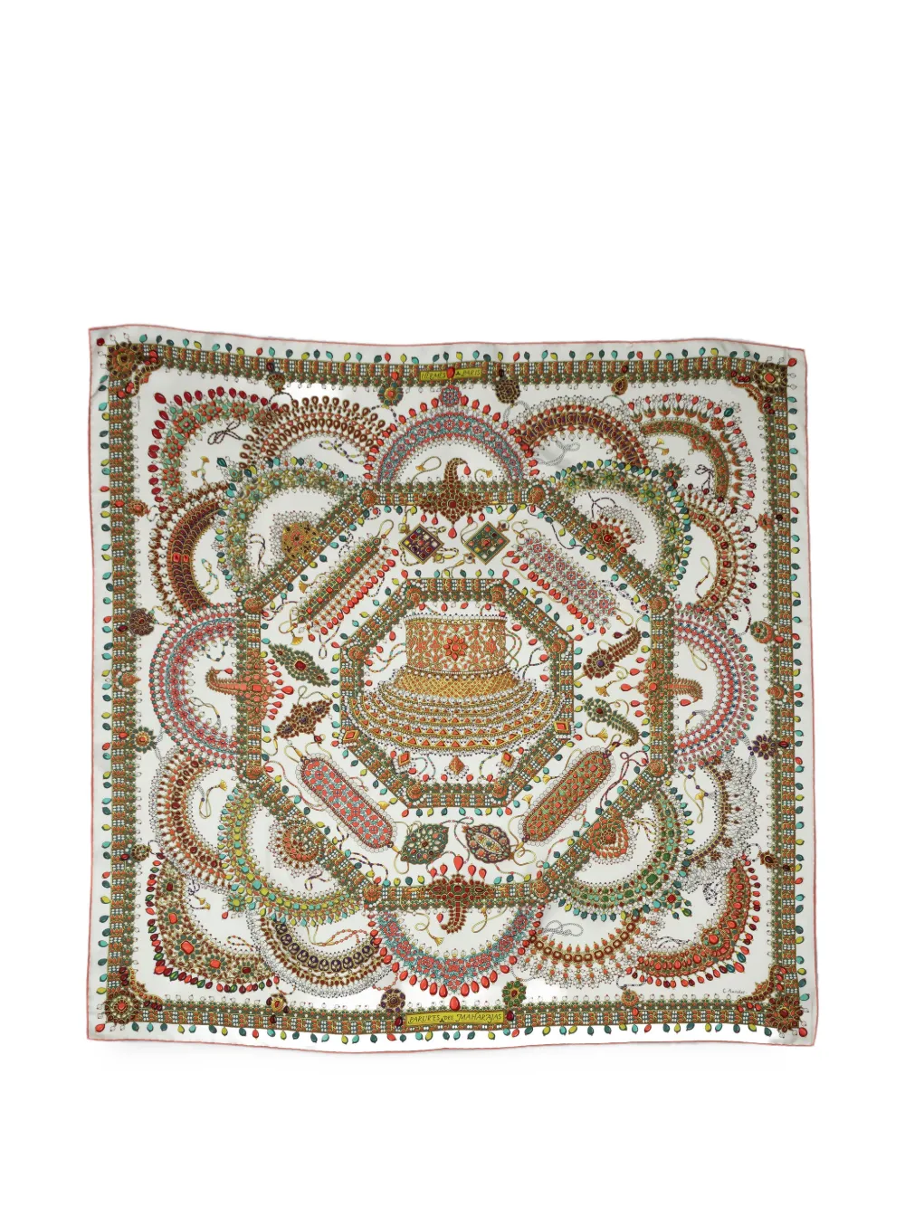 Hermès Pre-Owned Parures des Maharajas scarf - Rosa
