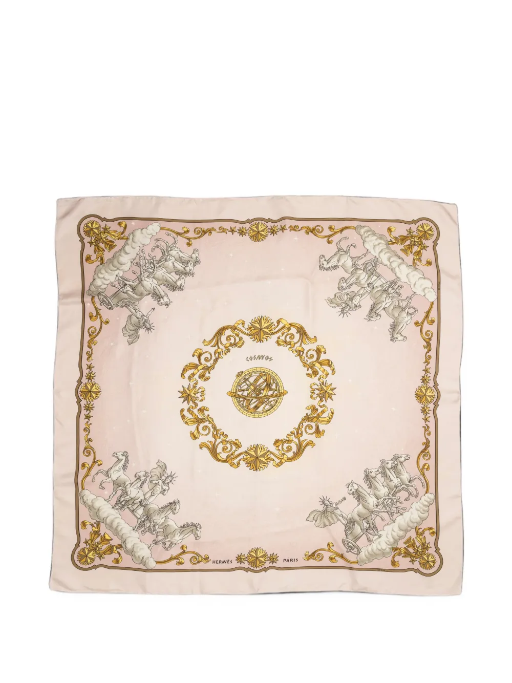 Hermès Pre-Owned Cosmos scarf - Rosa