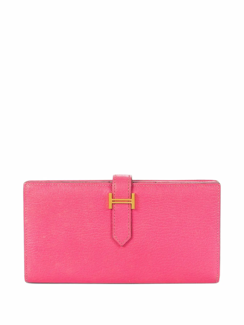 Hermès Pre-Owned Bearn leather wallet - Rosa