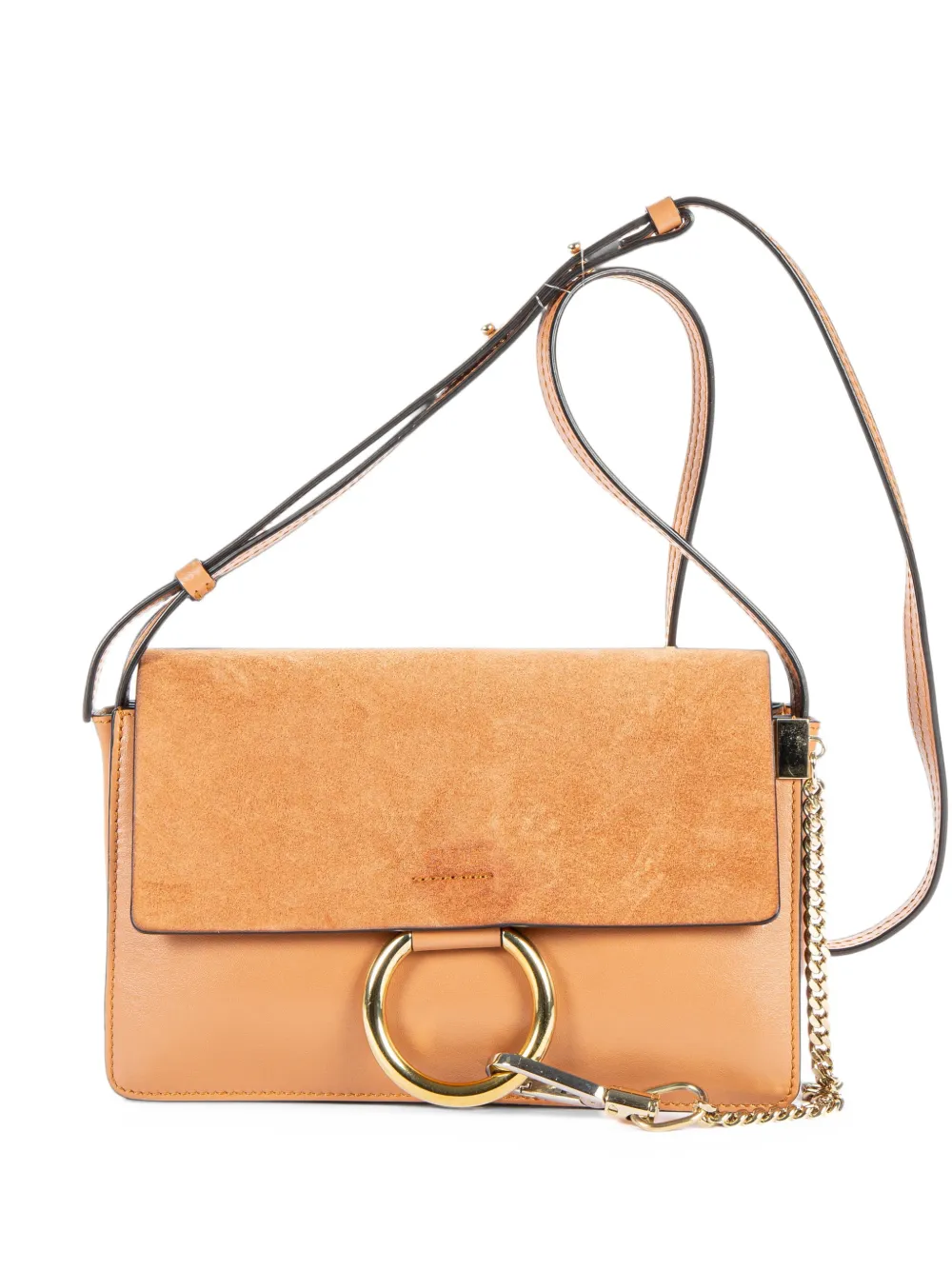 Chloé Pre-Owned small Faye shoulder bag - Nude