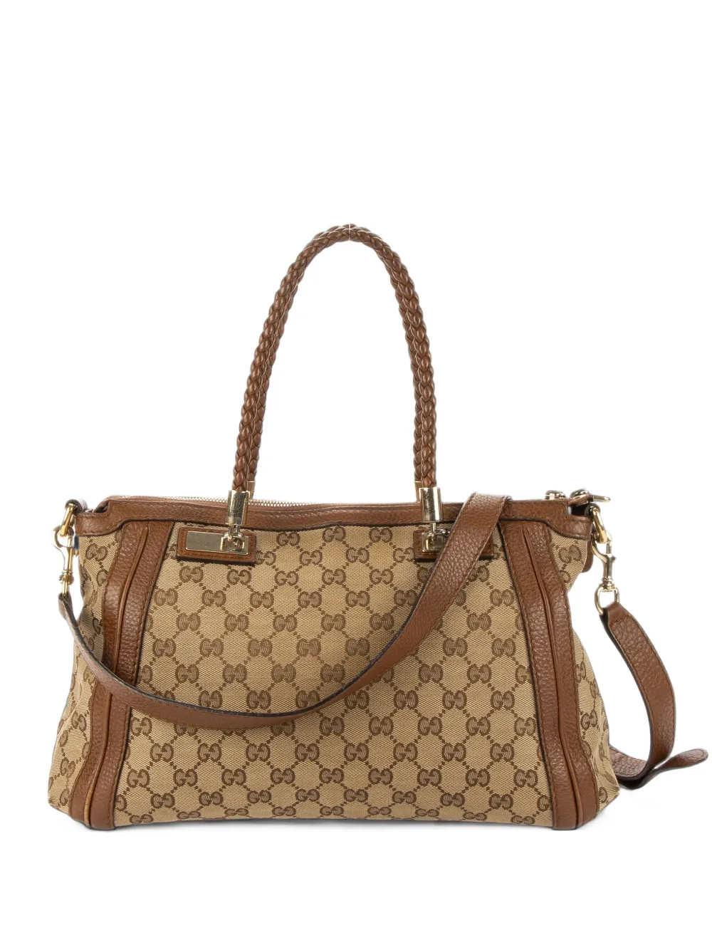 Gucci Pre-Owned Bella two-way tote bag - Tons neutres
