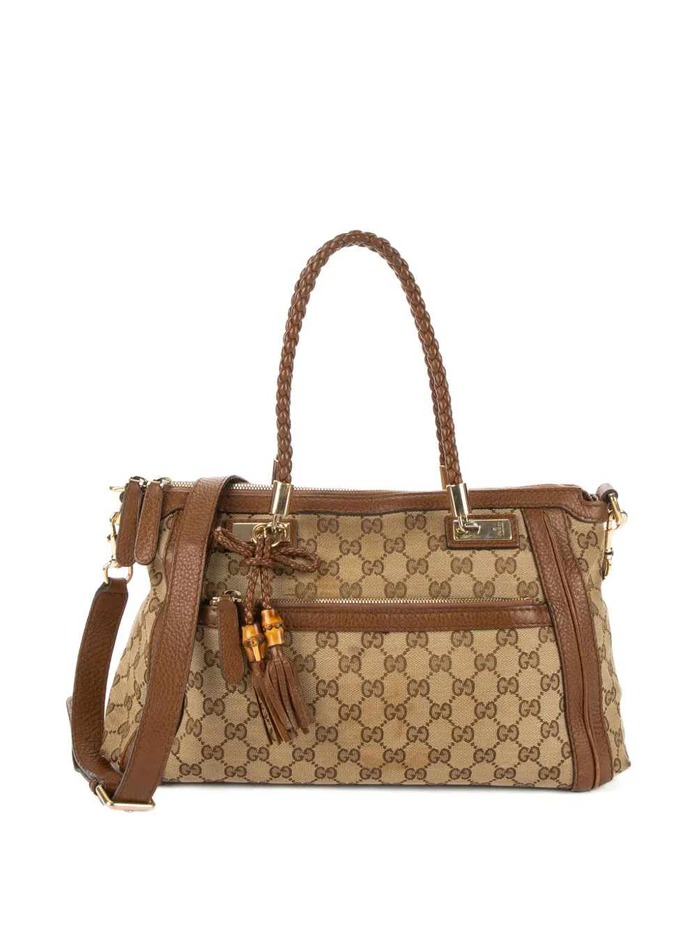 Gucci Pre-Owned Bella two-way tote bag - Toni neutri
