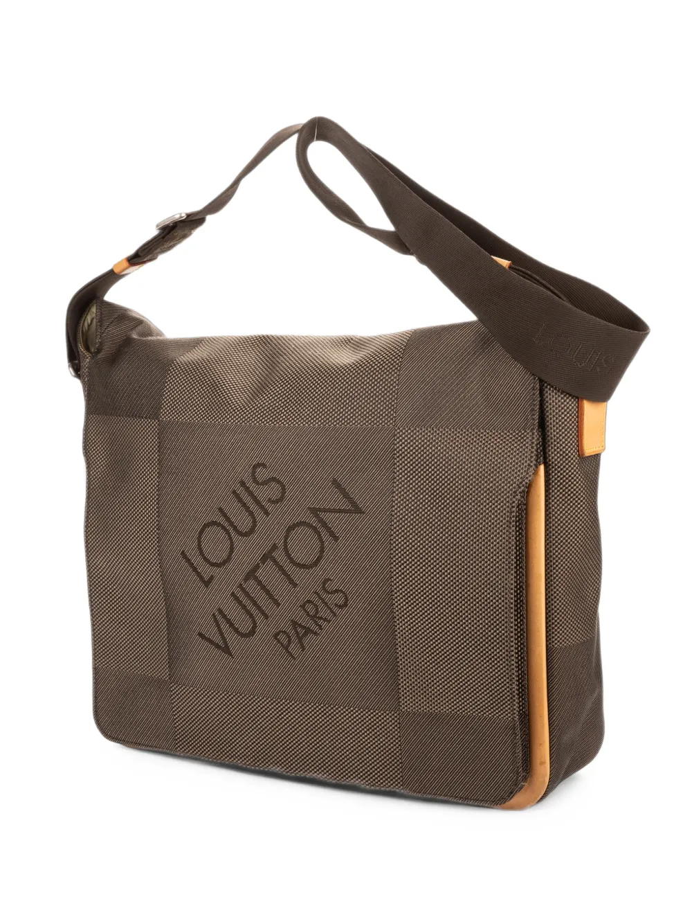 Louis Vuitton Pre-Owned Damier Geant canvas messenger shoulder bag - Marrone