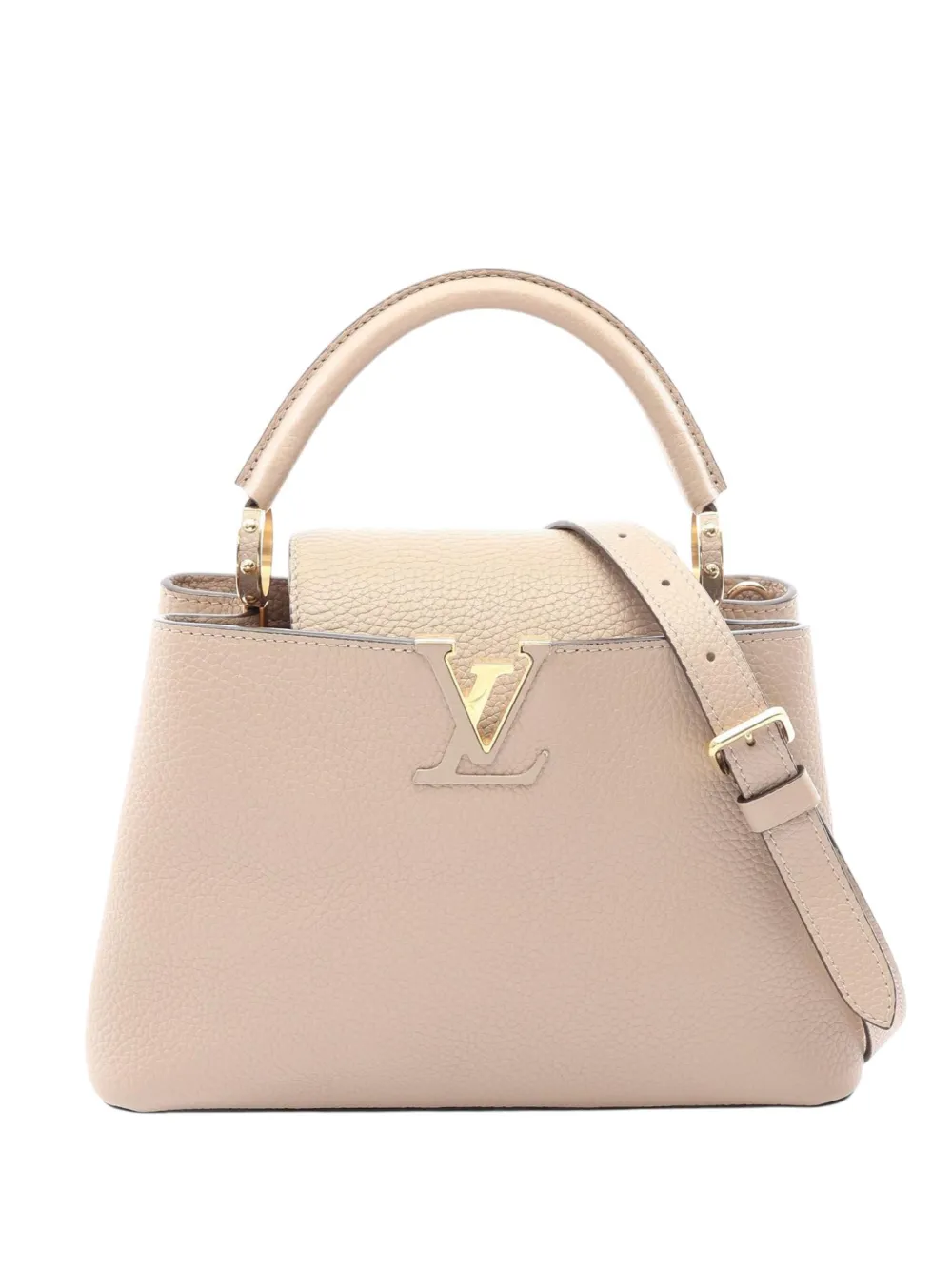 Louis Vuitton Pre-Owned 2021-2026 Taurillon Capucines BB satchel - Nude
