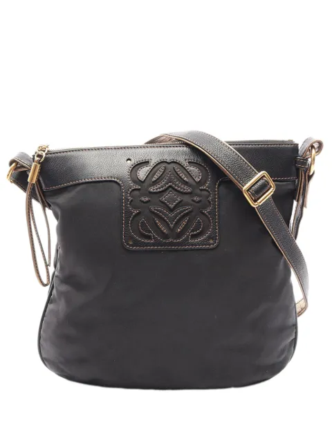 Loewe Pre-Owned 2000-2026 Anagram Nylon crossbody bag
