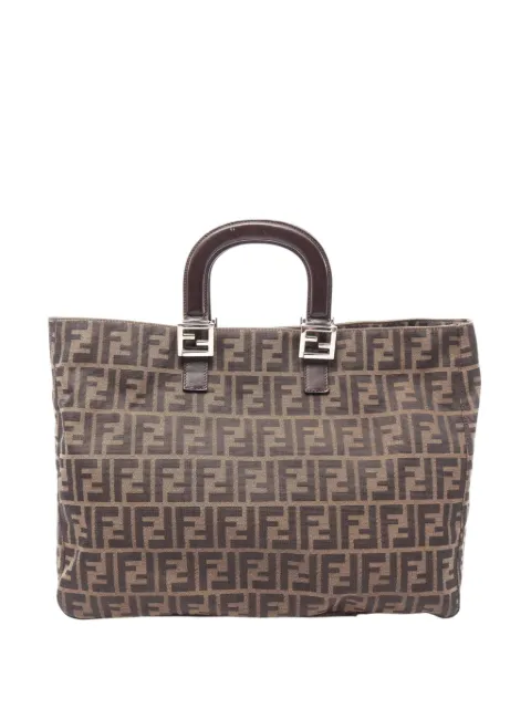Fendi Pre-Owned 2000-2010 Zucca Canvas tote bag