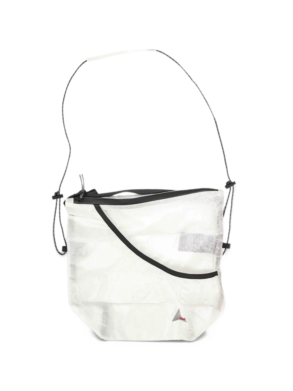 ROA logo-print messenger bag - Blanc ROA logo-print messenger bag - Blanc