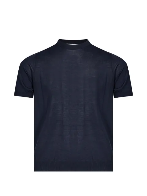 Kangra short-sleeve knitted sweater