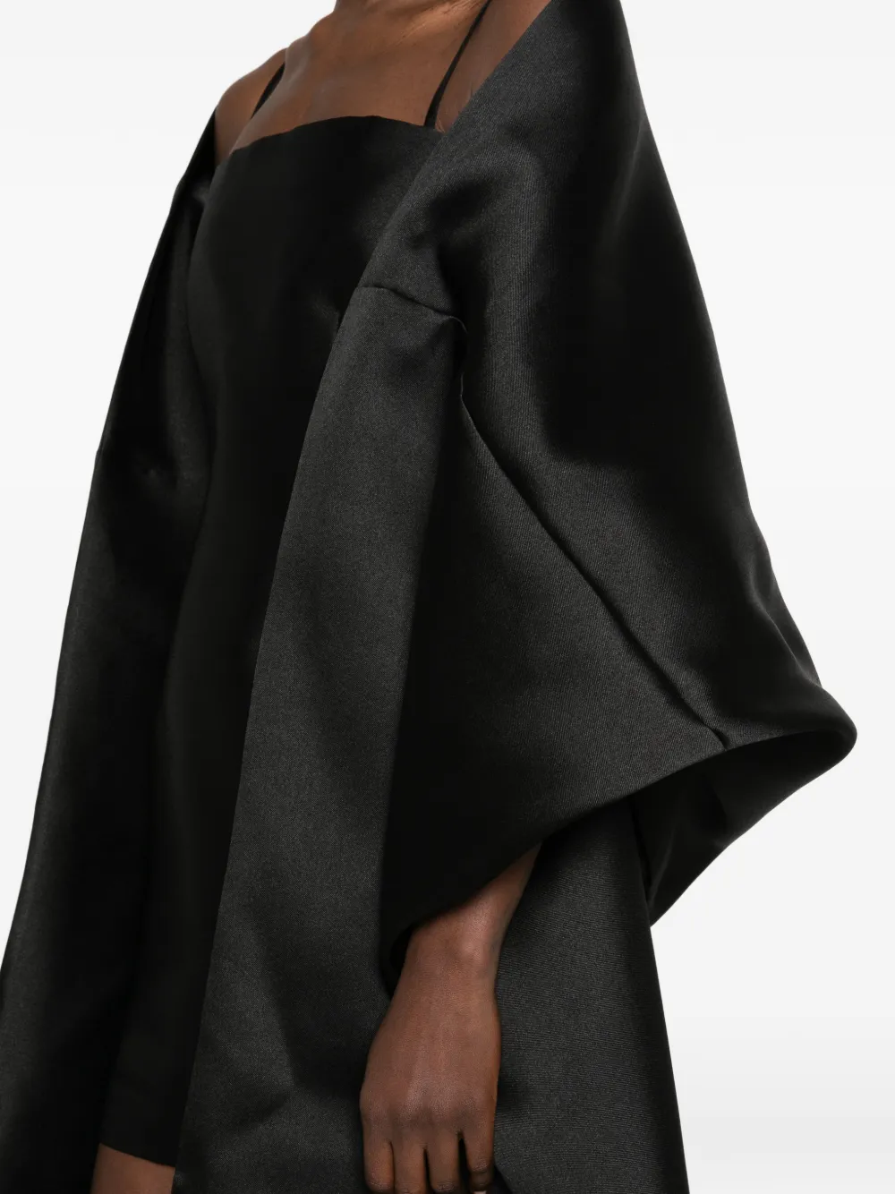 Solace London Bessette mini dress Zwart