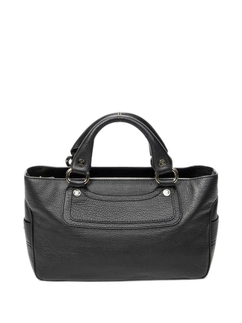 Celine Pre-Owned Boogie grained leather handbag - Schwarz
