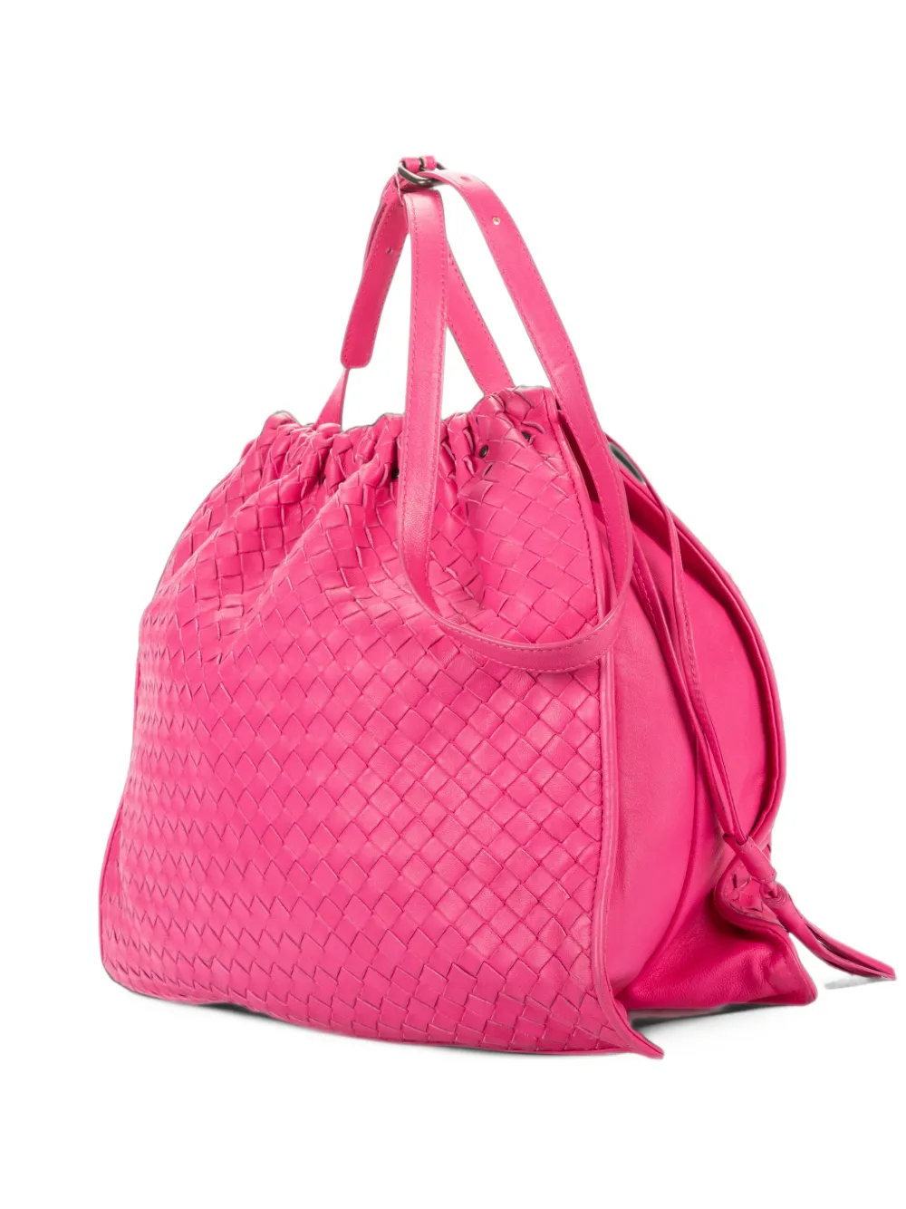 Bottega Veneta Pre-Owned Intrecciato shoulder bag - Rosa