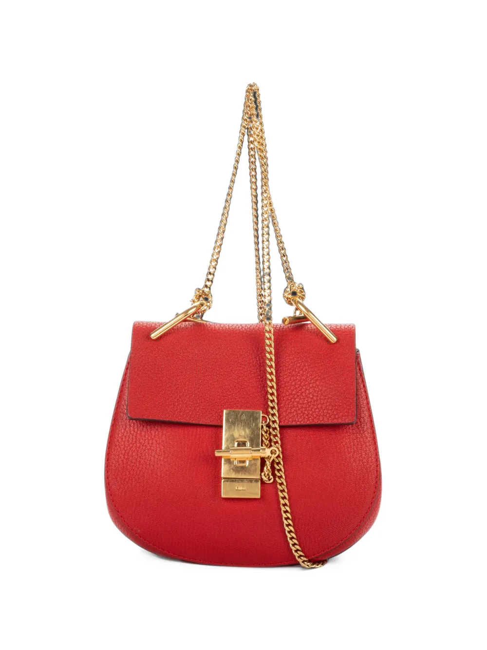 Chloé Pre-Owned mini Drew shoulder bag - Red