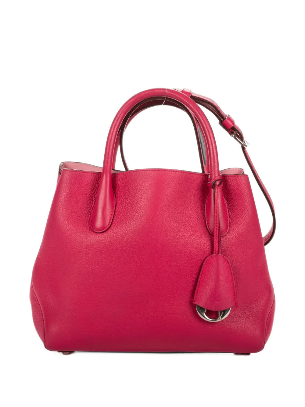 Christian Dior Pre-Owned Open Bar leather tote bag - Rosa