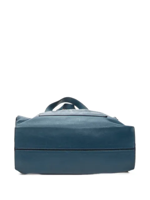 Loewe Pre-Owned Anagram leather tote bag