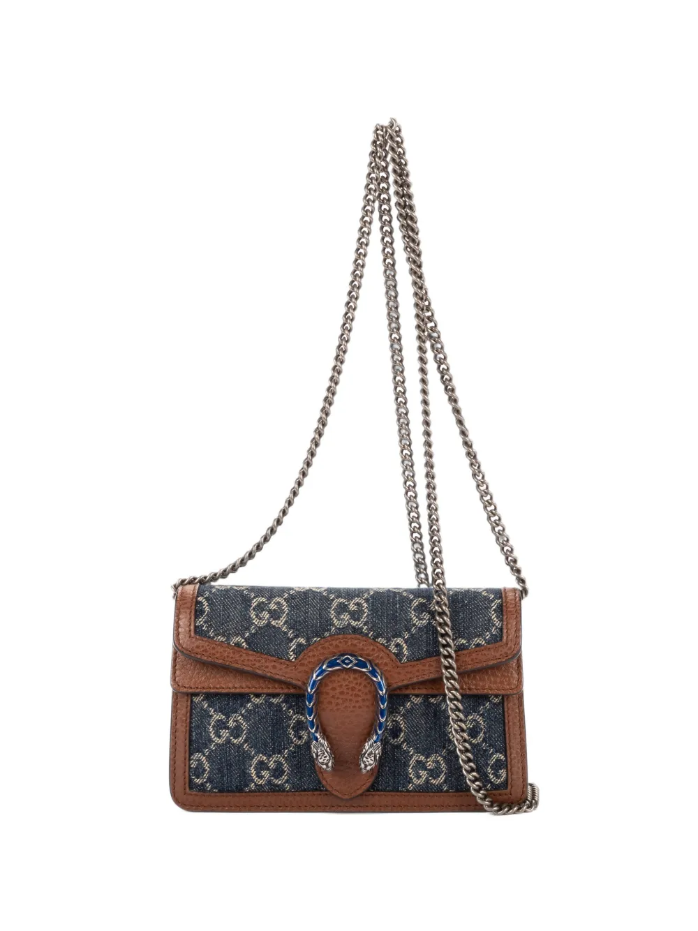 Gucci Pre-Owned mini Dionysus buckle-detail crossbody bag - Blu