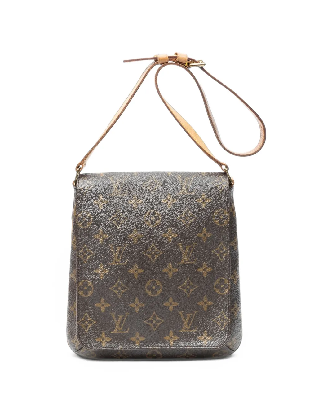 Louis Vuitton Pre-Owned Musette Salsa Monogram foldover-top shoulder bag - Marrone
