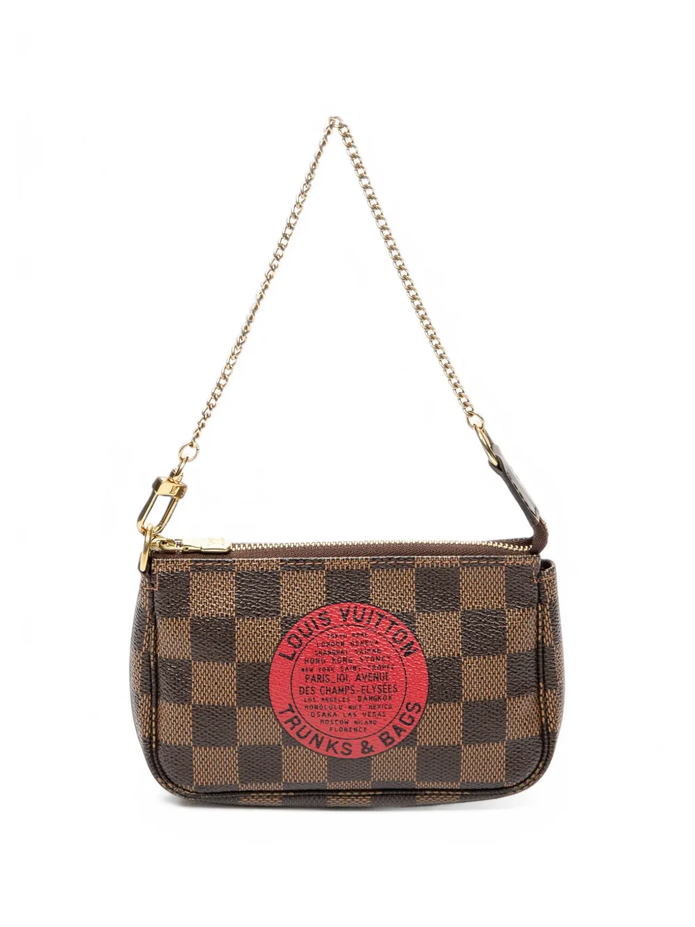 Louis Vuitton Pre-Owned Pochette Accessoires mini bag - Marrone