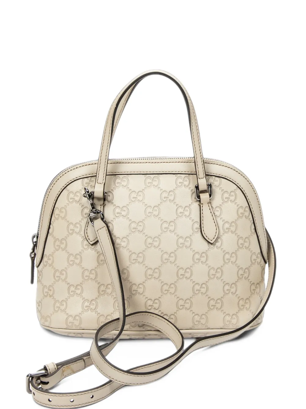 Gucci Pre-Owned mini Guccissima Dome tote bag - Weiß