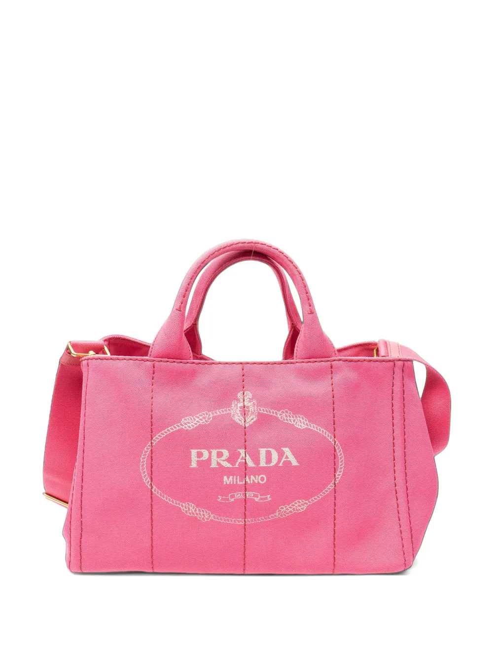 Prada Pre-Owned Canapa tote bag - Rosa