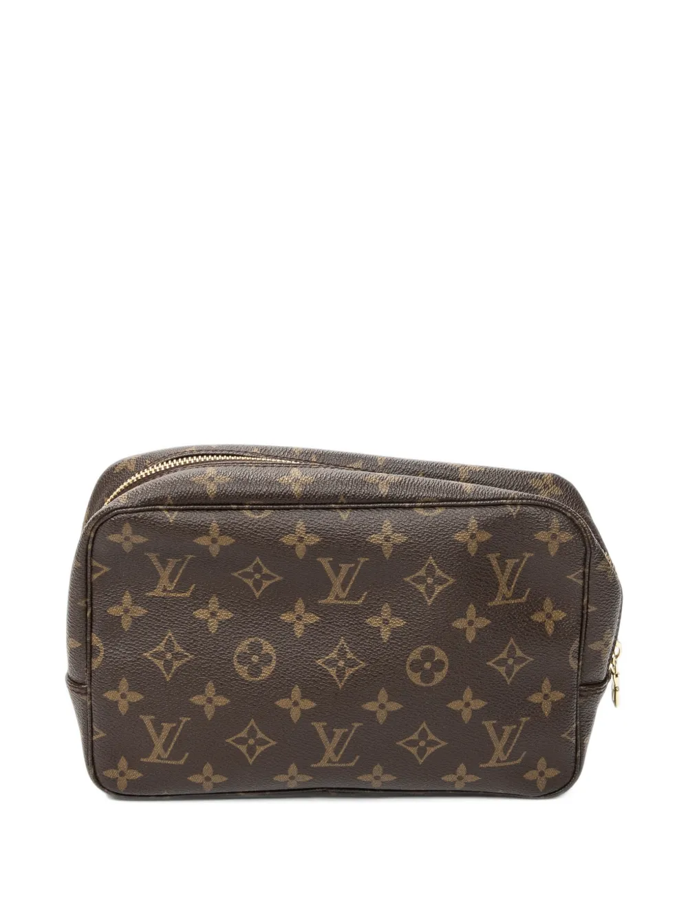 Louis Vuitton Pre-Owned 1987 Monogram Toiletry Pouch make up bag - Marrone