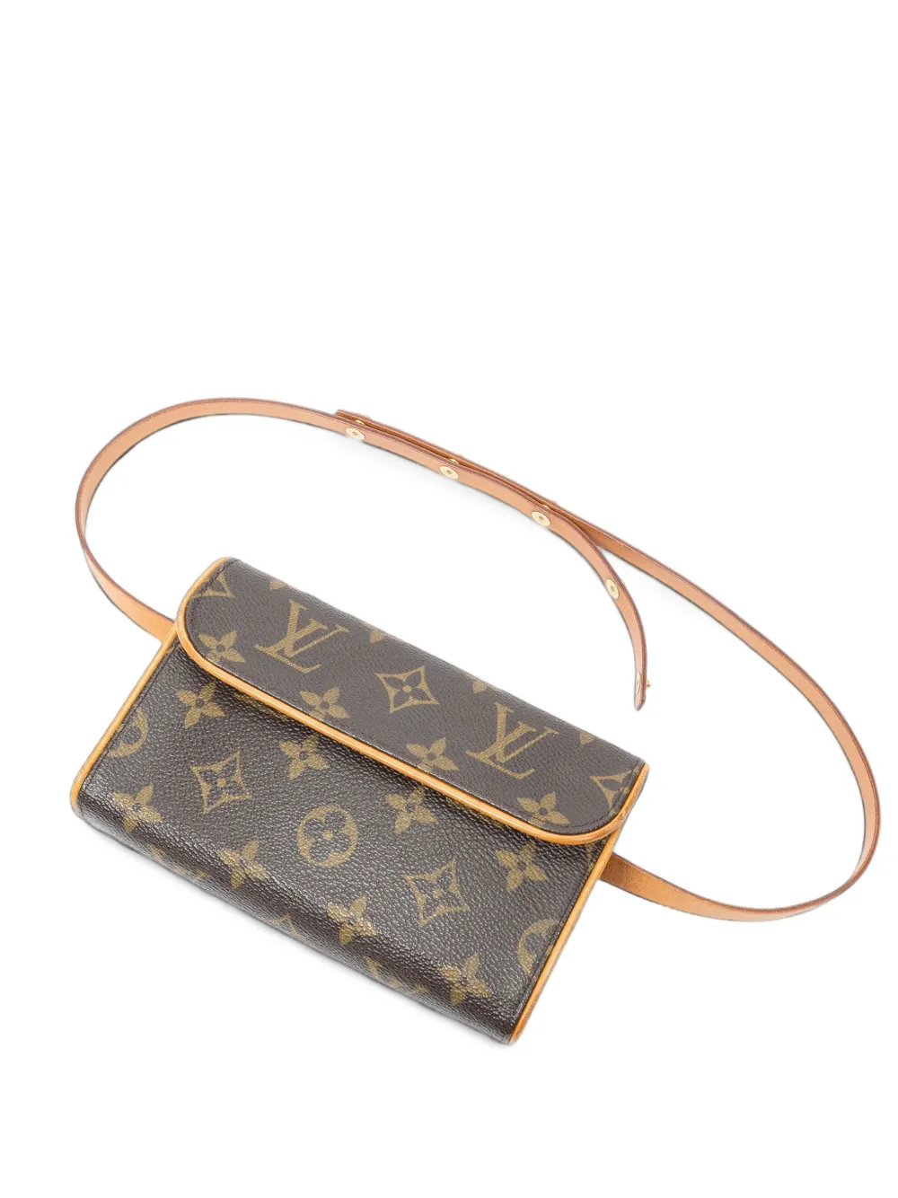Louis Vuitton Pre-Owned Florentine Monogram belt mini bag - Marrone