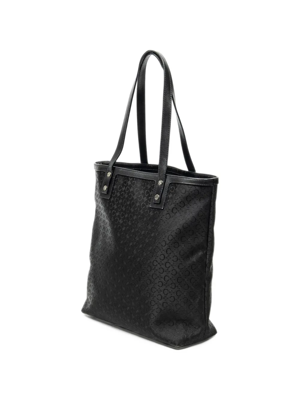 Celine Pre-Owned C Macadam canvas tote bag - Black