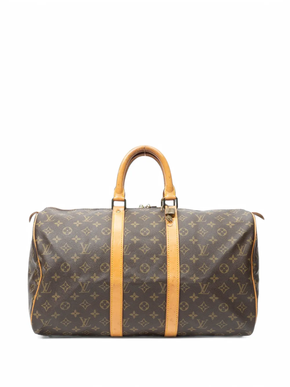 Louis Vuitton Pre-Owned 45 Keepall Monogram travel bag - Marrone