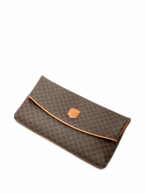 Celine Pre-Owned Macadam flap clutch bag