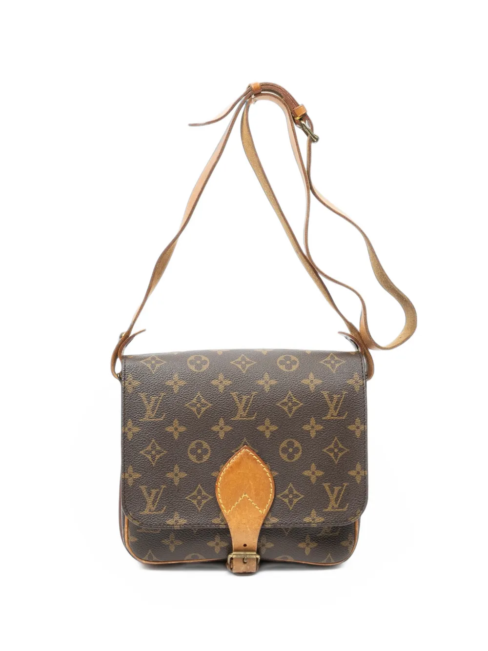 Louis Vuitton Pre-Owned MM Cartouchiere shoulder bag - Marrone