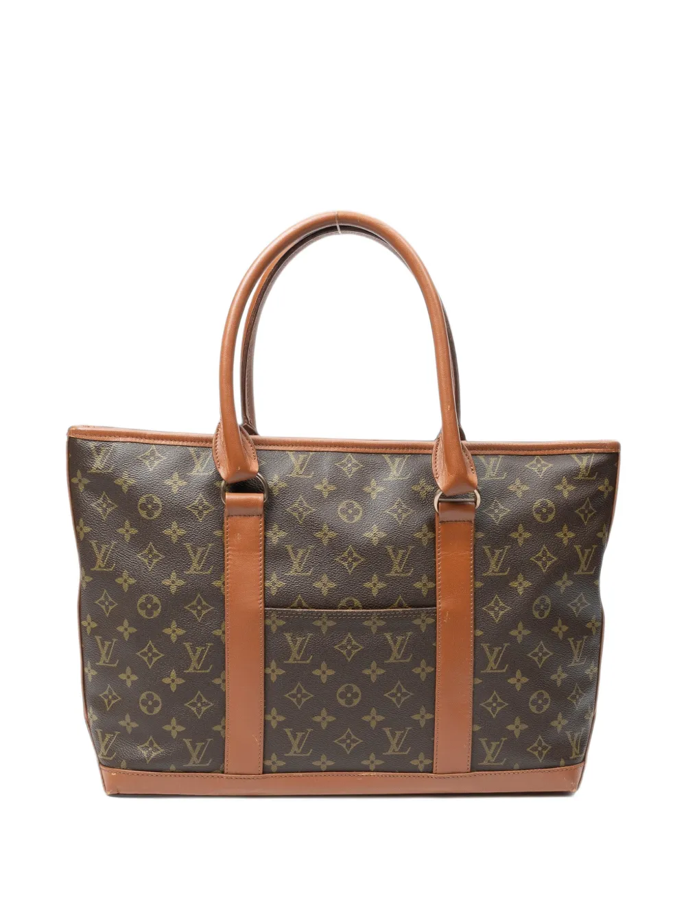 Louis Vuitton Pre-Owned Sac Weekend PM canvas shoulder bag - Marrone