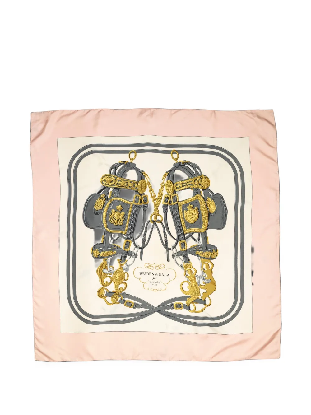 Hermès Pre-Owned Brides de Gala silk scarf - Rosa