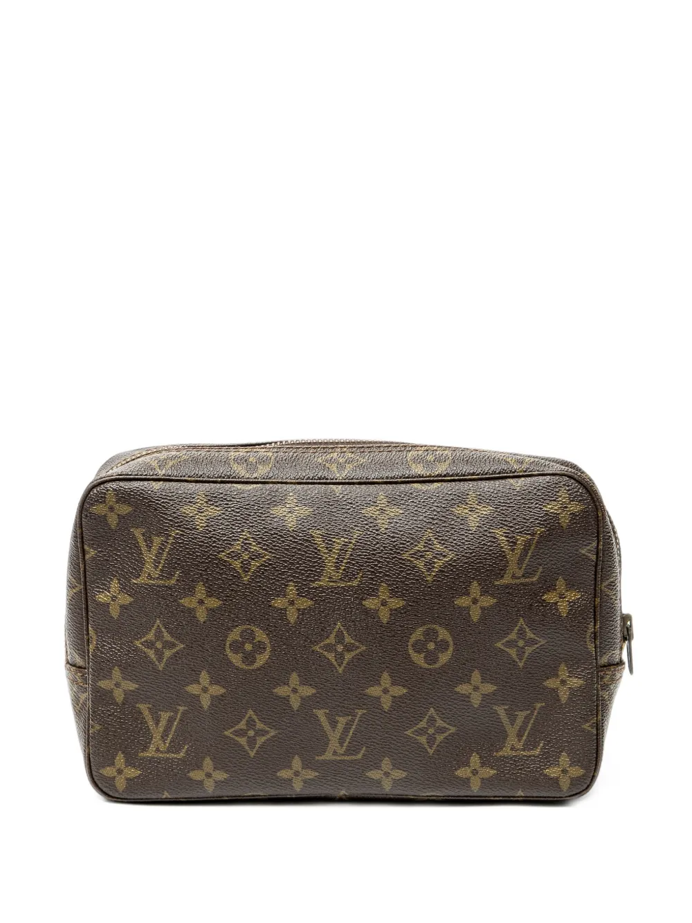 Louis Vuitton Pre-Owned PM Monogram Pouch make up bag - Braun