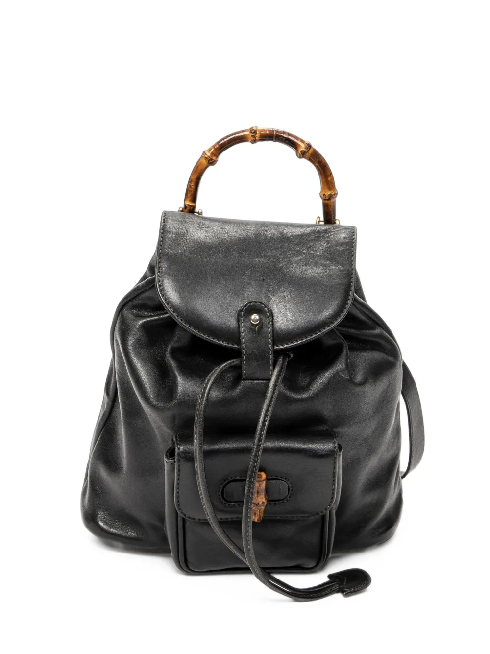 Gucci Pre-Owned mini Bamboo backpack - Nero
