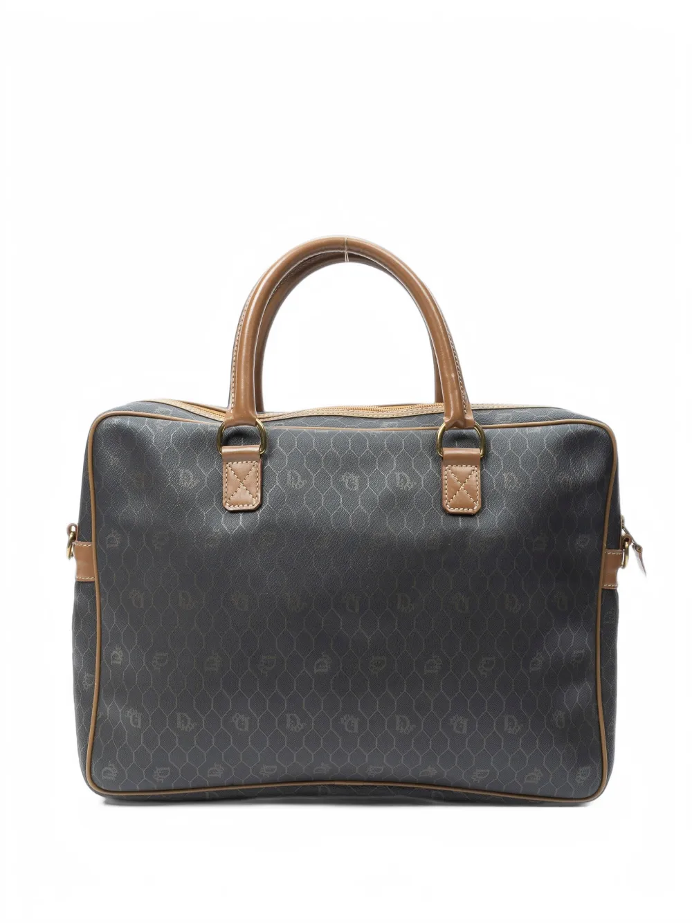 Christian Dior Pre-Owned Honeycomb laptop bag - Schwarz