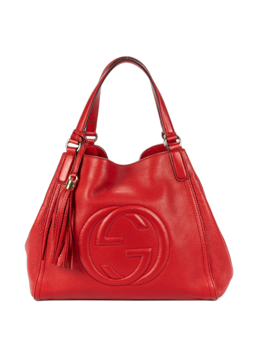 Gucci Pre-Owned Soho Tassel hobo bag - Rosso