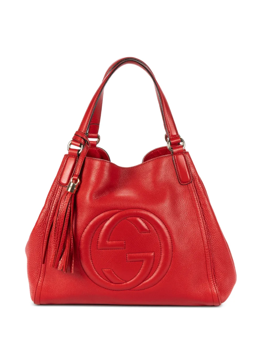 Gucci Pre-Owned Soho Tassel hobo bag - Rosso