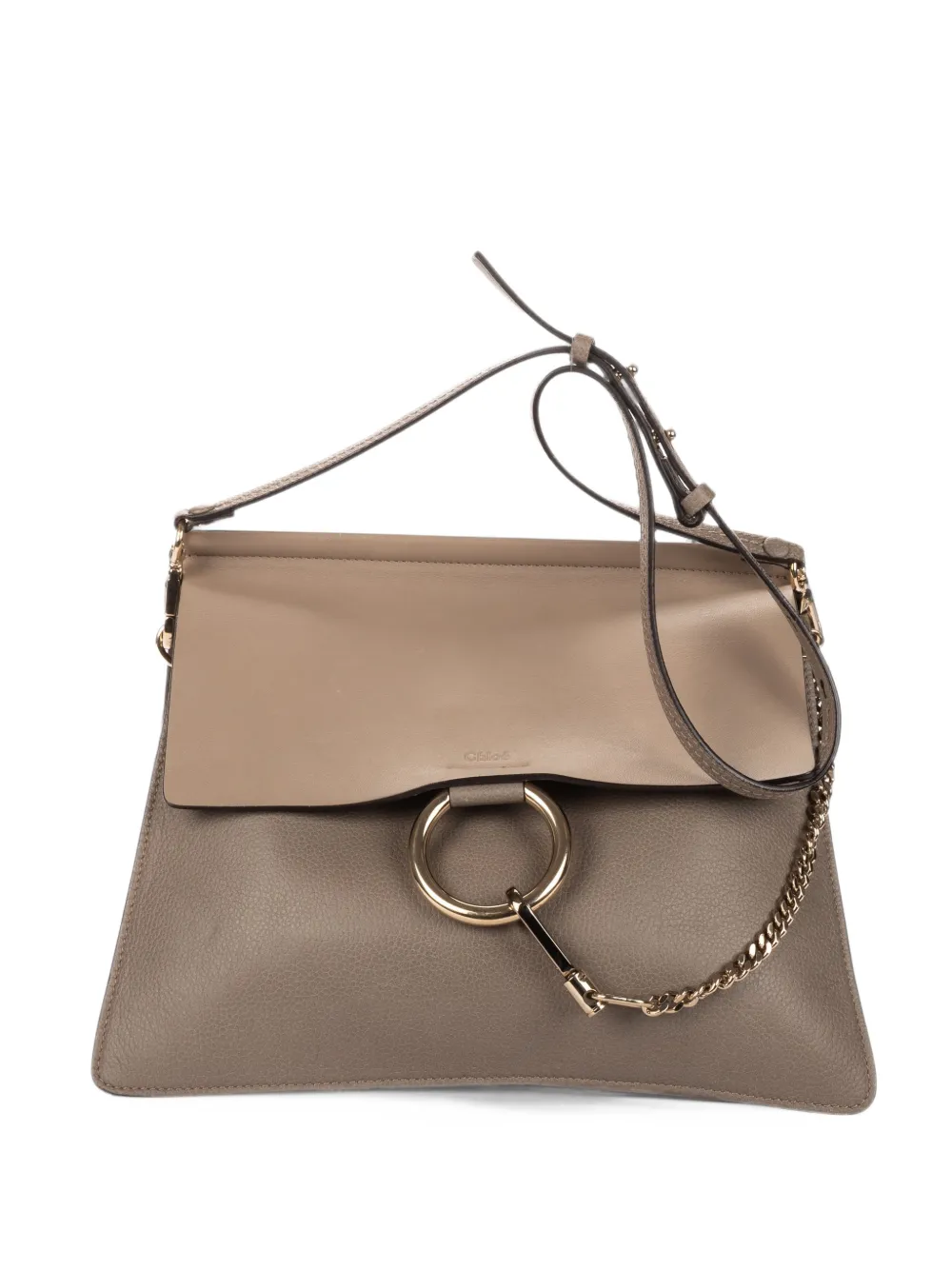 Chloé Pre-Owned Faye shoulder bag - Grau