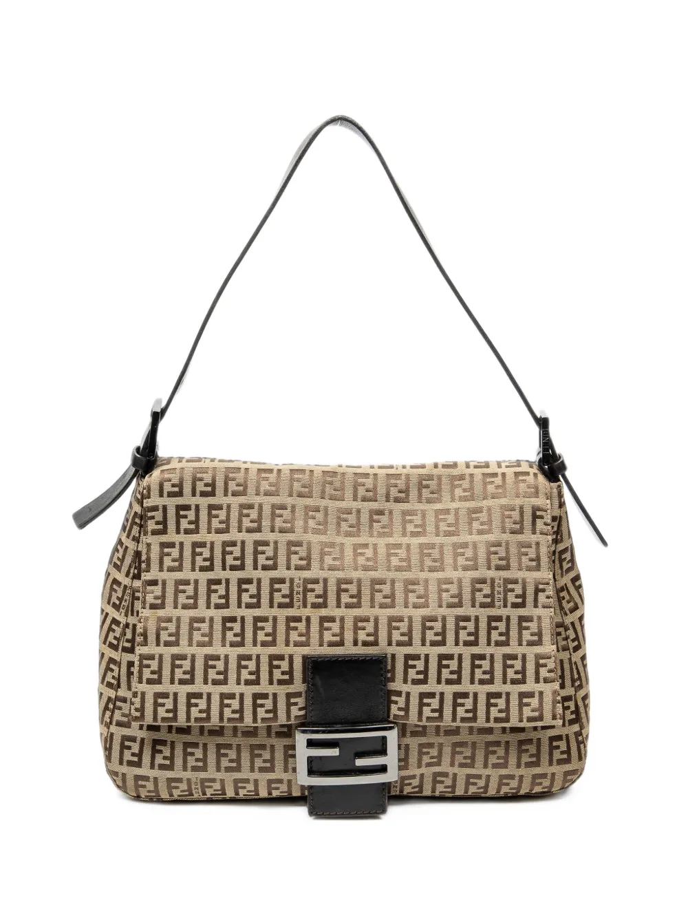 Fendi Pre-Owned Mama Forever Baguette shoulder bag - Nude