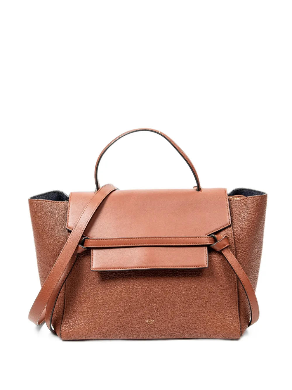 Celine Pre-Owned Mini Belt Bag leather tote bag - Braun