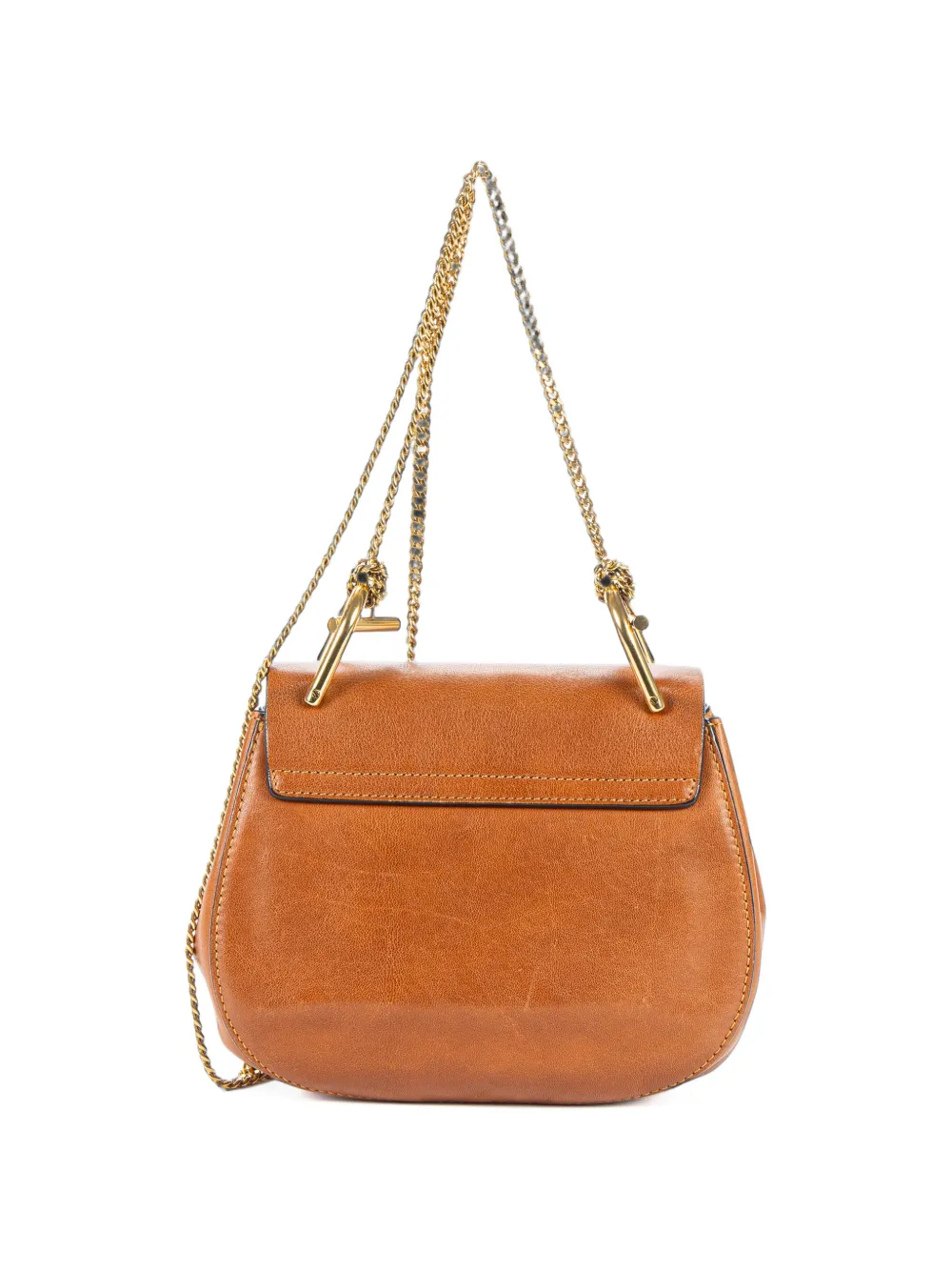 Chloé Pre-Owned mini Drew perforated crossbody bag Bruin
