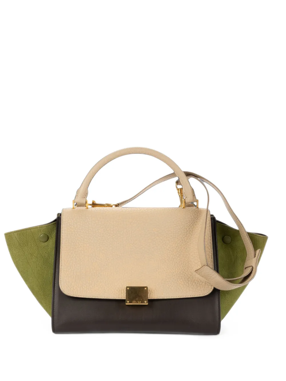 Celine Pre-Owned small Trapeze tote bag - Nude