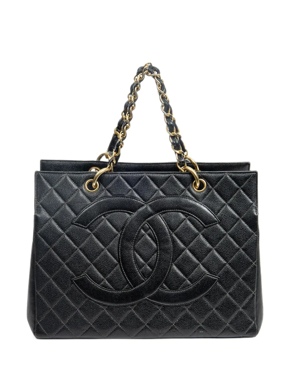 CHANEL Pre-Owned Timeless Grand Shopping leather tote bag - Black