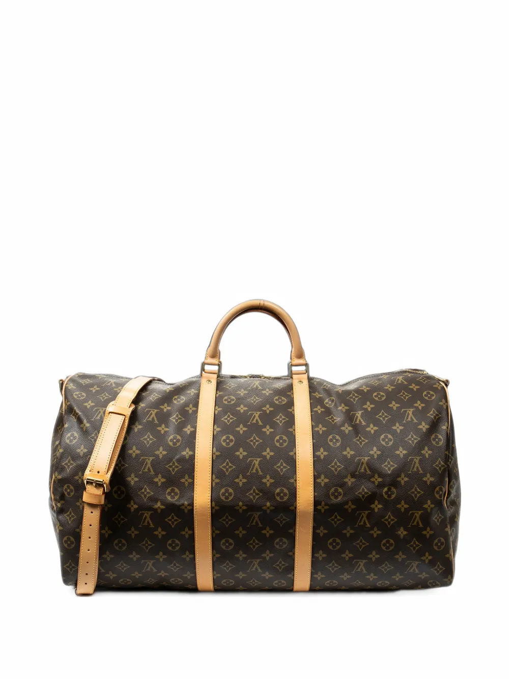 Louis Vuitton Pre-Owned Keepall Bandouliere Monogram travel bag - Braun