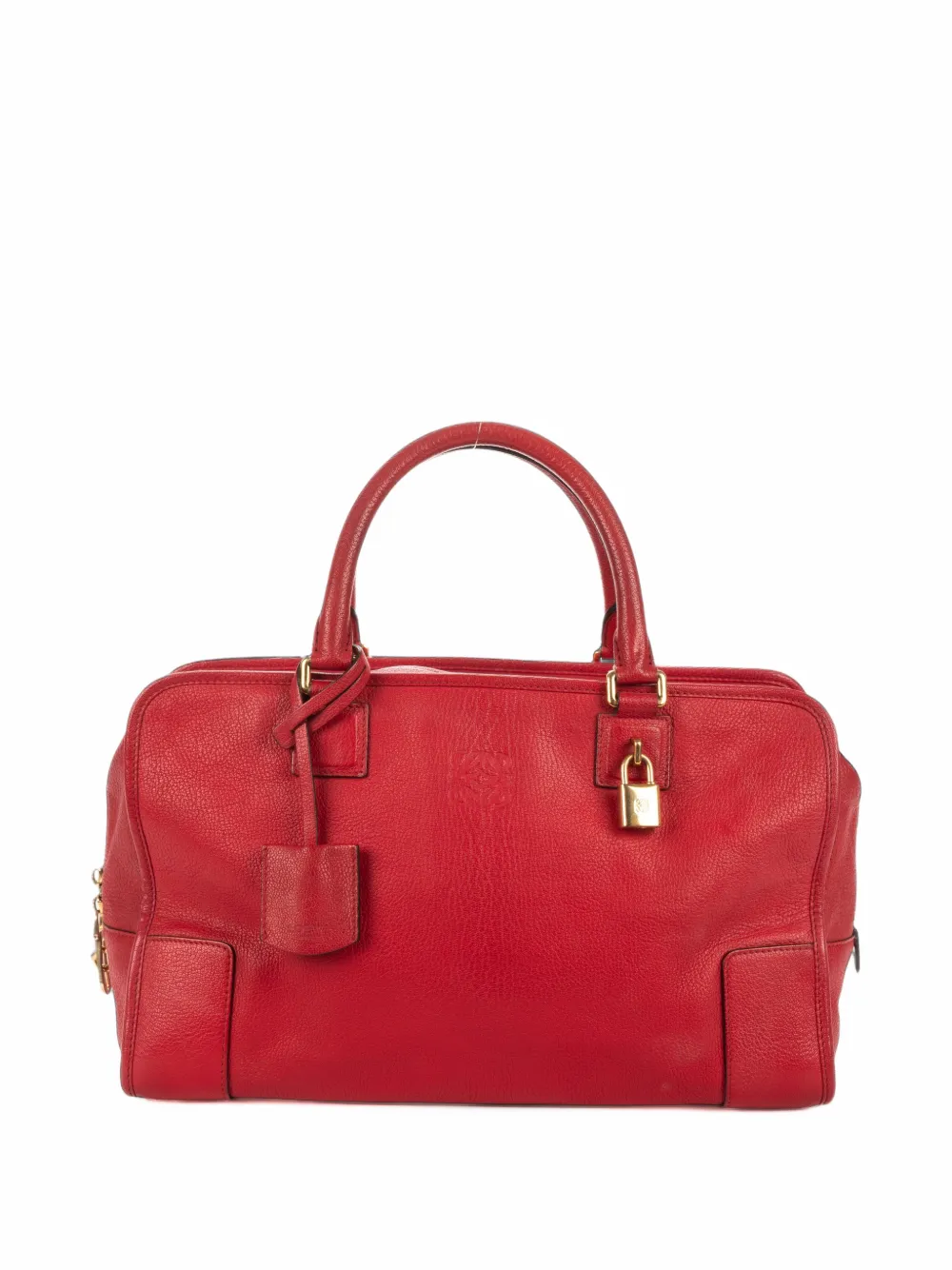 Loewe Pre-Owned 36 Amazona tote bag - Red